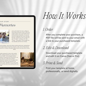 Digital Wedding Planner ,Printable Wedding Planner, Editable Wedding Planner, Canva Editable Wedding Planner, 90+ Pages image 8