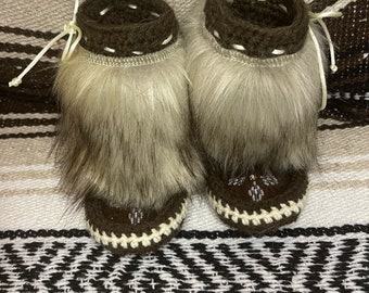 Children's Mukluk Style Slipper