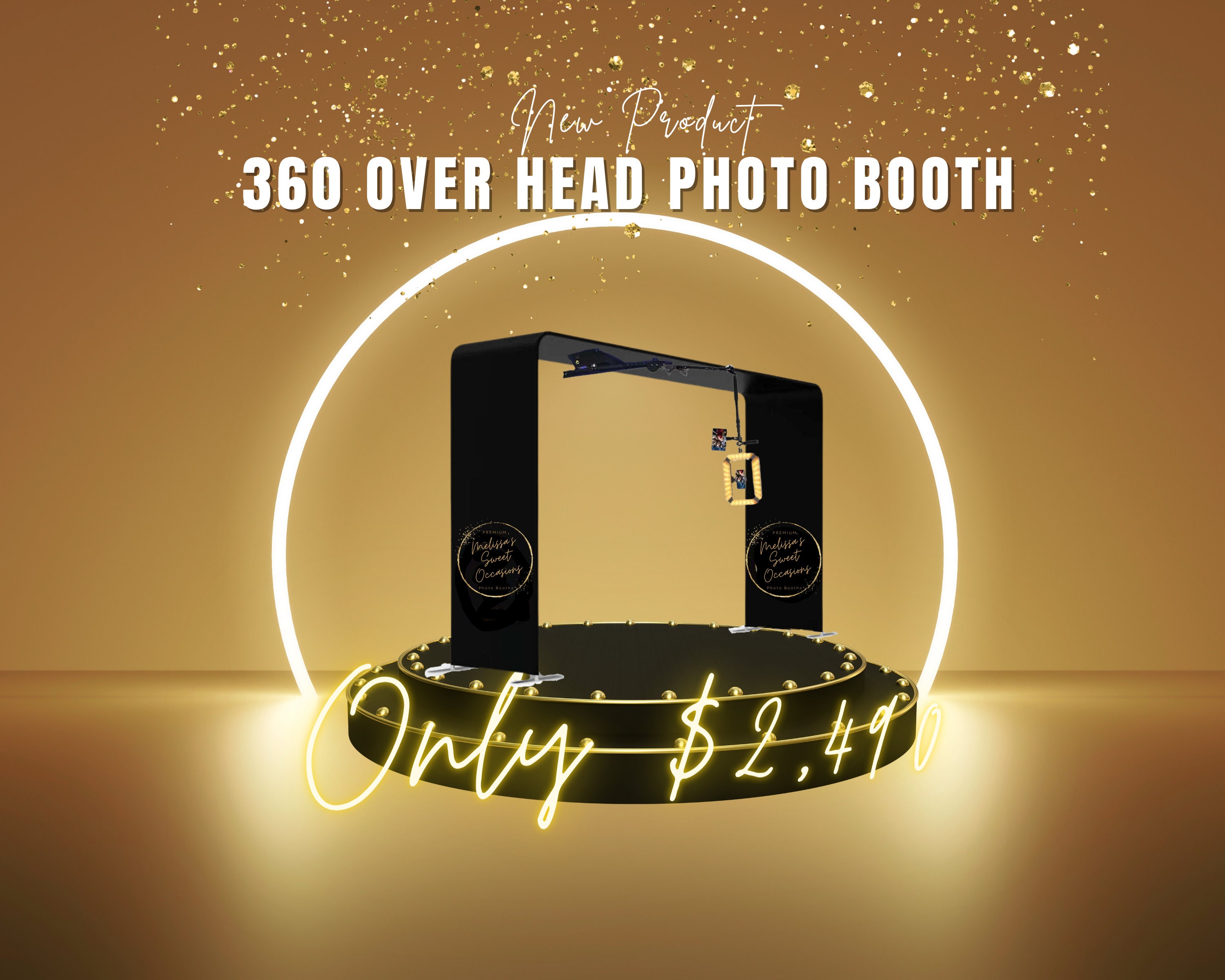 360 Overhead WITH TRUSS 360 Photo Booth Free Shipping and Free Logo