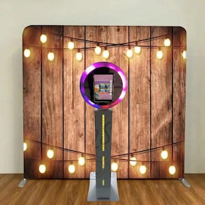 iPad Digital Photo Booth with Roaming Ring Light with a Free Flight Case Plus Free Shipping!