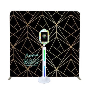 Photo Booth Magic Mirror with Touch Screen and Mini PC, Led Selfie Ring Light Photobooth, Modern Photo Booth, Party And Events Photo Machine