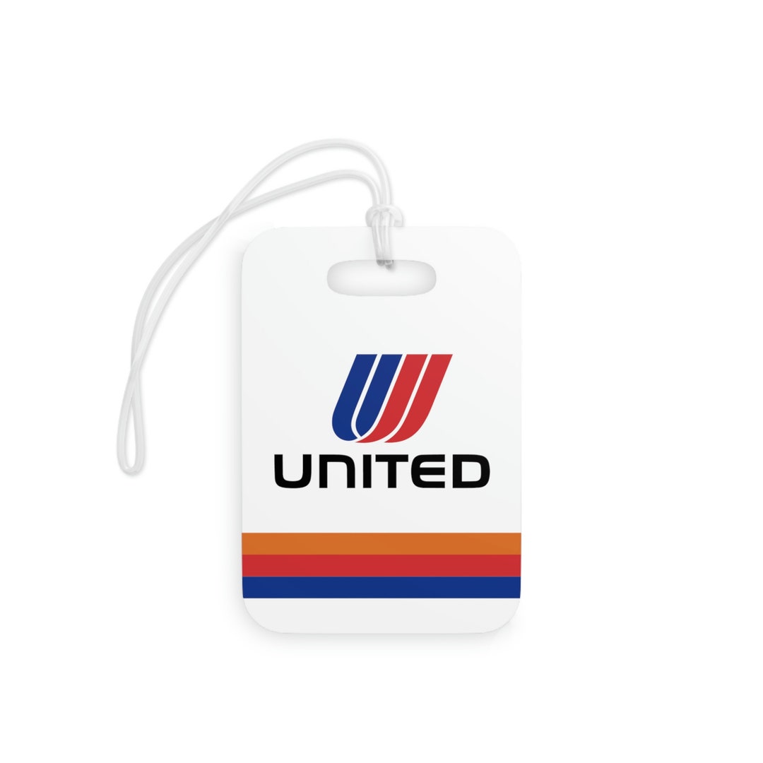 United Airlines / Luggage Tag / Bag Tag / Travel Tag / Pilot Bag Tag