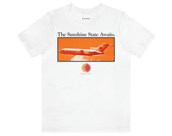 National Airlines - 70s Shirt - Airplane Shirt - Vintage Airplane Shirt - Pilot Shirt - Retro Shirt - Boeing 727 - Vintage Tee - Florida Tee
