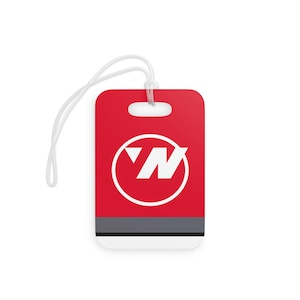 Northwest Airlines / Luggage Tag / Bag Tag / Travel Tag / Pilot Bag Tag / Flight Attendant / Vintage Airline / Pilot Gift / Airline Bag Tag