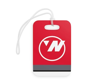 Northwest Airlines / Etiqueta de equipaje / Etiqueta de maleta / Etiqueta de viaje / Etiqueta de maleta de piloto / Auxiliar de vuelo / Aerolínea vintage / Regalo de piloto / Etiqueta de maleta de aerolínea