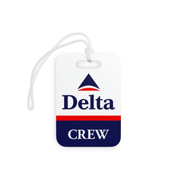 Crew Luggage Bag Tag Etsy