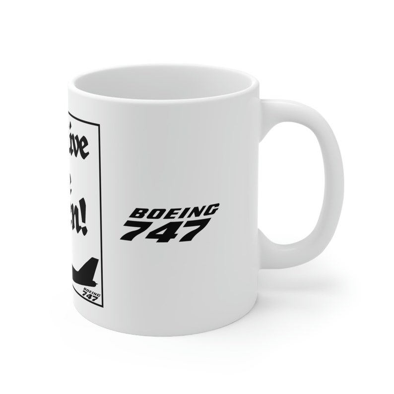 RetroFlight Boeing 747 Mug
