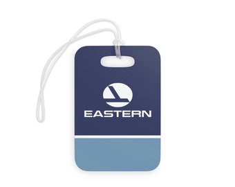 Eastern Airlines / Etiqueta de equipaje / Etiqueta de equipaje / Etiqueta de viaje / Etiqueta de piloto / Etiqueta de aviación retro / Etiqueta de viaje vintage / Regalo para piloto / Auxiliar de vuelo