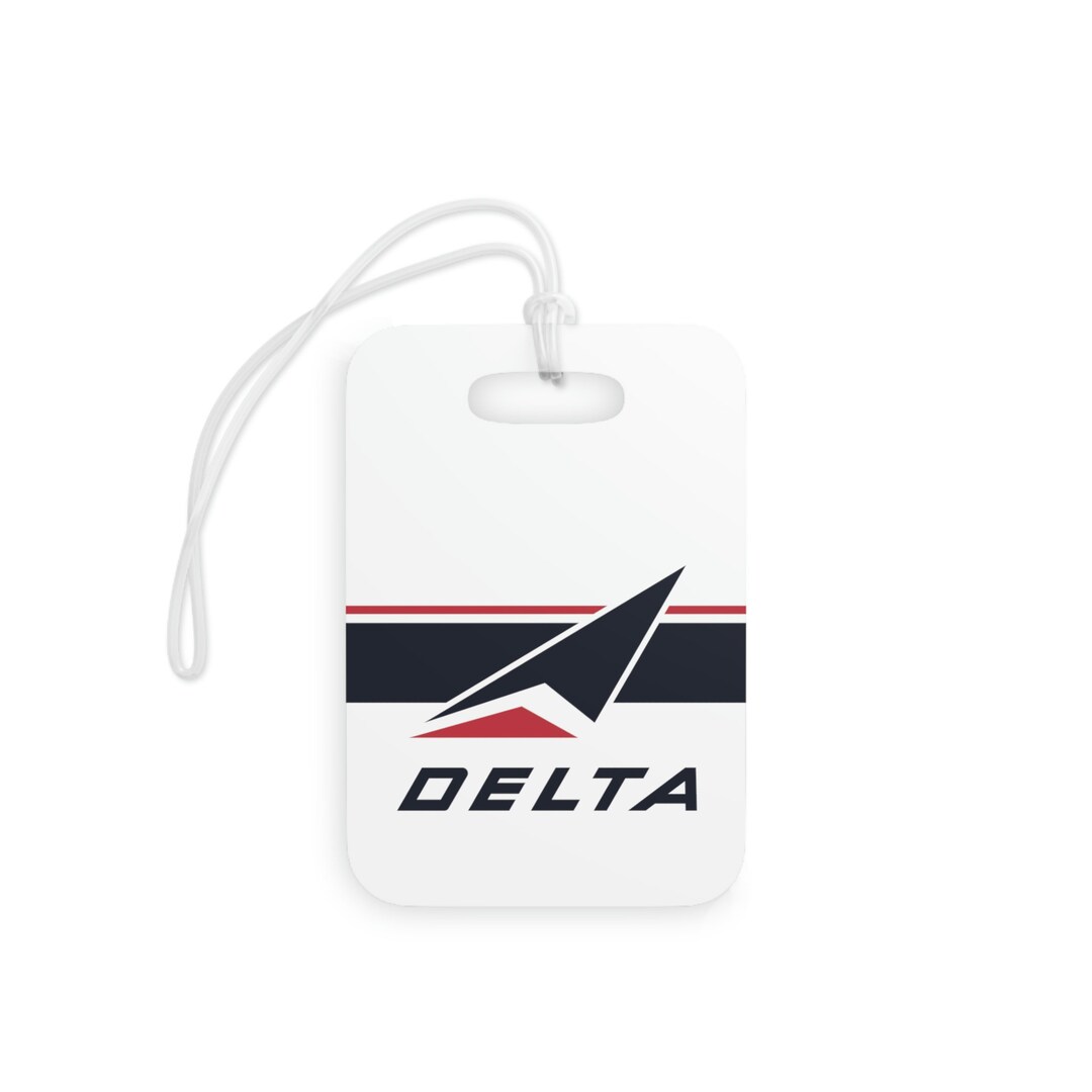 Delta Air Lines / Luggage Tag / Bag Tag / Travel Tag / Pilot Crew Tag