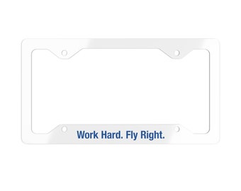 Continental Airlines / Matrícula retro / Marco de matrícula retro / Aerolínea vintage / Regalos para pilotos / Objetos de colección de aerolíneas / Aviación