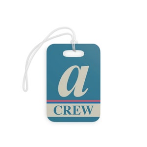 AirTran Airways / Luggage Tag / Bag Tag / Travel Tag / Pilot Crew Tag / Retro Aviation / Vintage Travel Tag / Pilot Gift / Crew Luggage Gift
