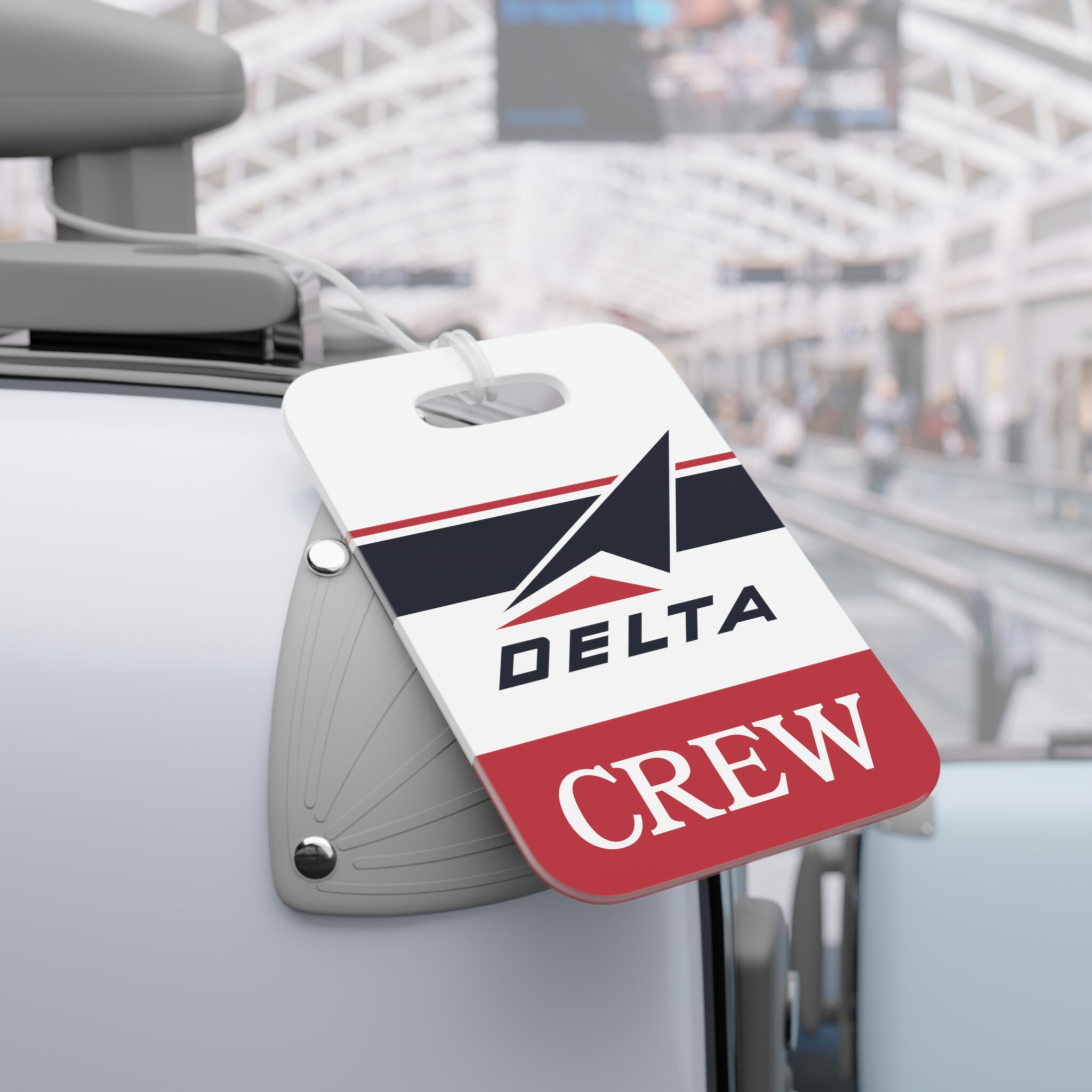 Delta Air Lines / Crew Luggage Tag / Bag Tag / Travel Tag / Etsy