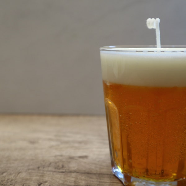 Beer Candle| Beverage Candle | Gel Wax Candle | Realistic Candle | Cute Candle | Candle Decor | Mother's Day Gifts Ideas