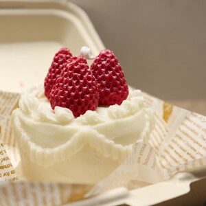 Strawberry Shortcake Snowflake Sweetness Candle House
