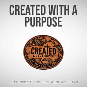 Leatherette Hat Patches Laser Engraved Leatherette Patches Custom Leather Patches for Hats Adhesive Leather Patches for Hats Engraved Patch