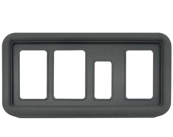 2nd Gen Toyota Pickup Driver Power Window Door Switch Surround (1984,1985,1986,1987,1988,1989)