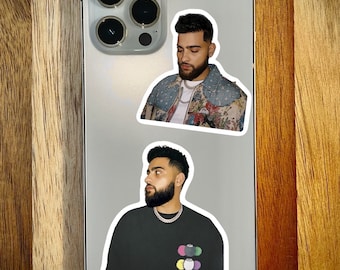 Karan Aujla sticker waterproof, durable, custom, punjabi