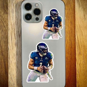 Jalen Hurts Philadelphia Eagles sticker waterproof, durable, custom