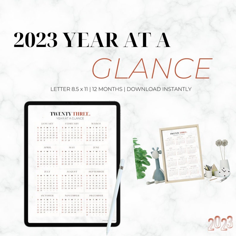 2023-minimalistic-marble-printable-calendar-year-at-a-glance-in-letter