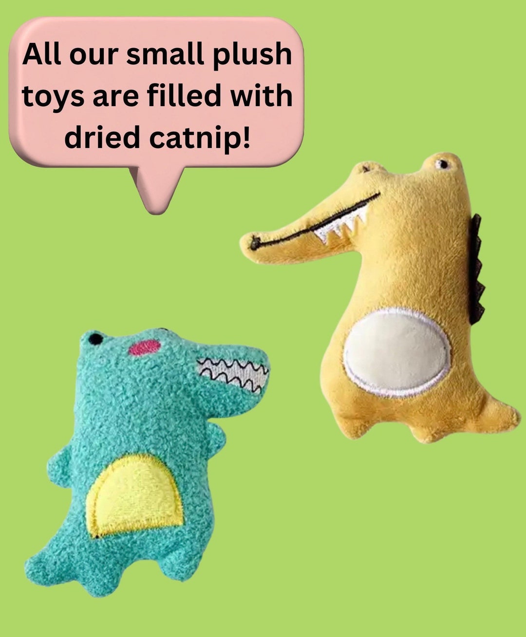 Crocodile Catnip Filled Toys/gharila Crocodile Catnip Toys/ Cute Cat Toys/catnip Toys/gifts for