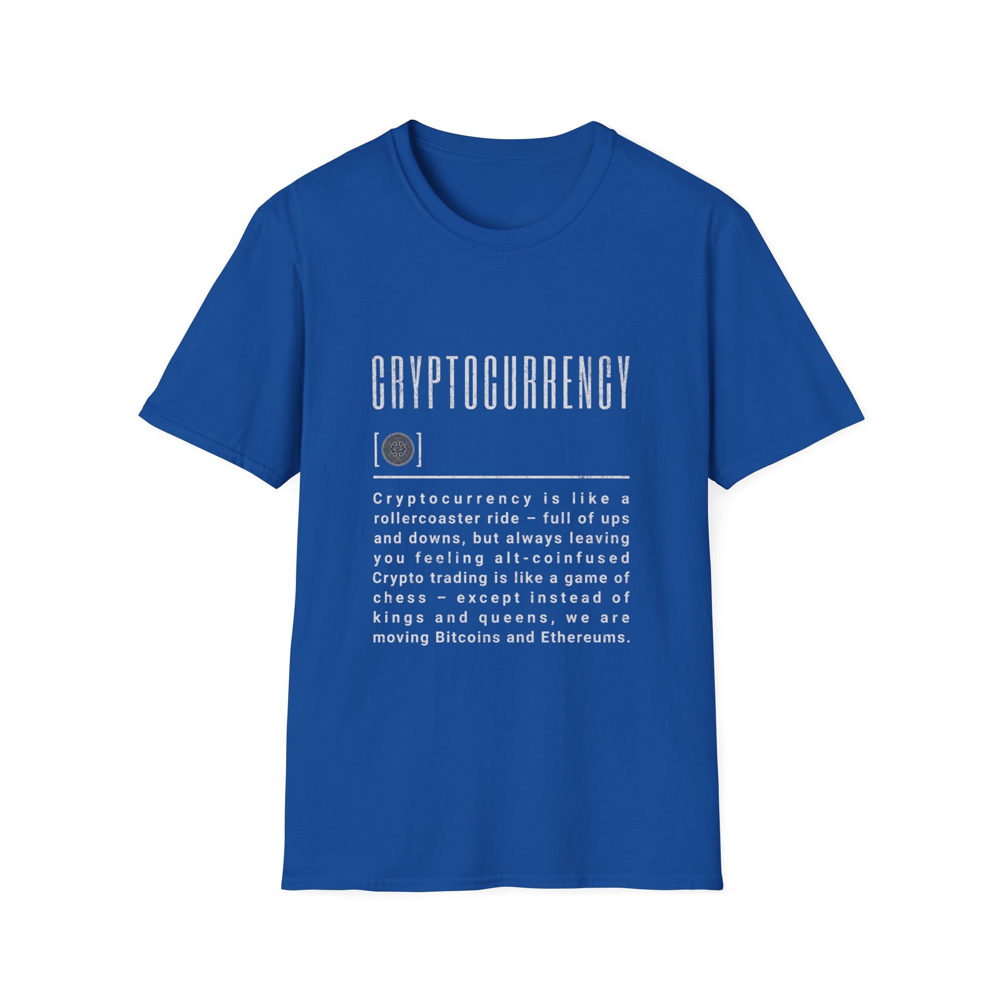 Crypto Definition T-shirt: Bitcoin Ethereum Tee - Etsy Israel
