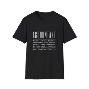 Accountant T-Shirt | Number Cruncher Tee | Elevate Your Style with Accountant Flair