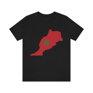 T-shirt Carte du Maroc