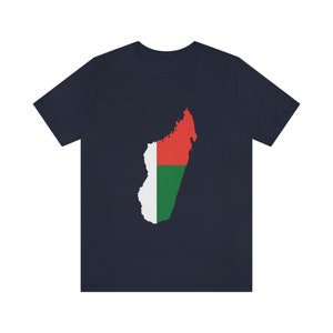 Madagascar Map T Shirt