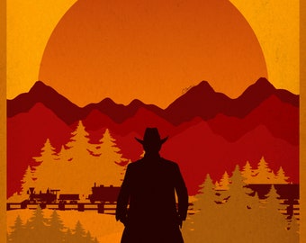 Red Dead Redemption 2 Print - A3 - Digital Download.