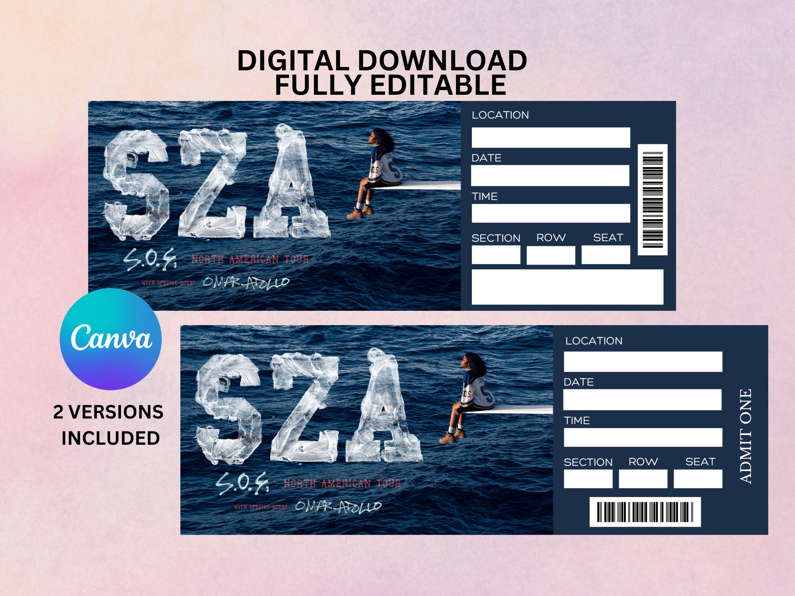 Sza Tickets 2024 Ticketmaster Adria Ardelle