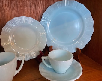 Pyrex, Robin Ei blau, türkis, 18-teiliges Set