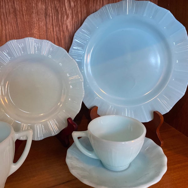 Pyrex, Robin Egg Blue, Türkis, 18-teiliges Set