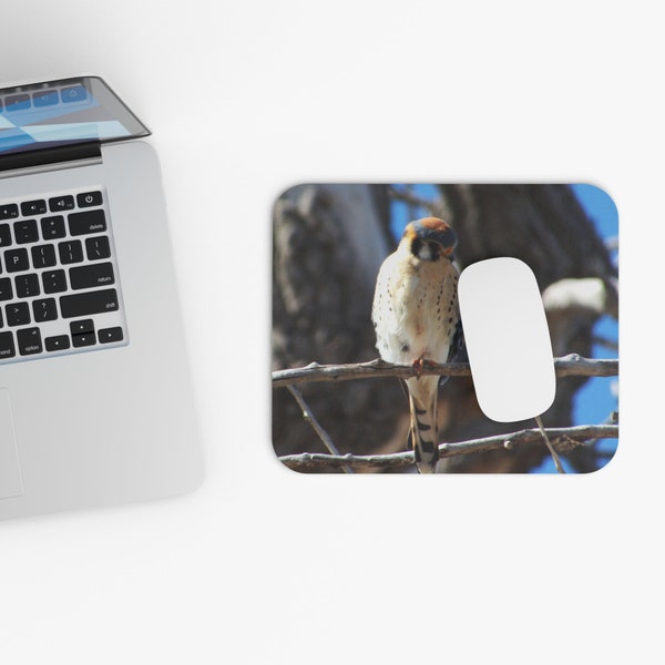 Awesome Kestrel Mousepad, great addition to your office space, update your work area with this beauty, bring the outdoors in and enjoy