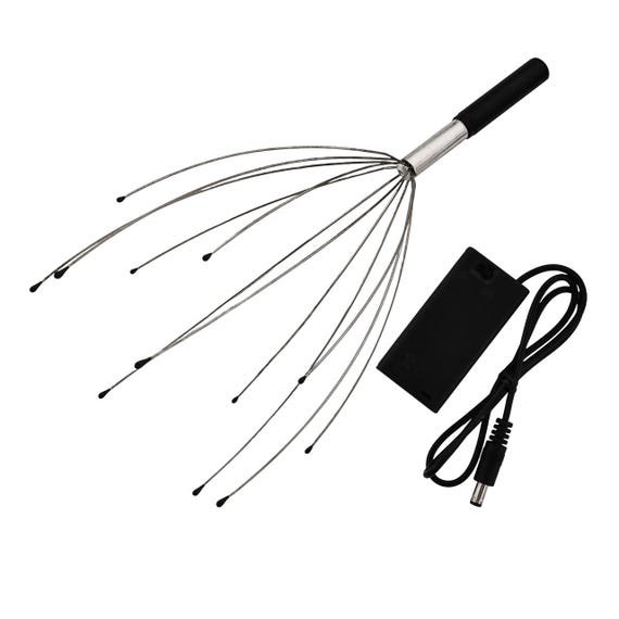 Vibrashower: Tingling Metal Head Massager - Etsy Vibrashower: Tingling Metal Head Massager - Etsy