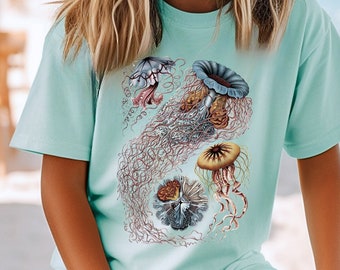 Jellyfish Shirt, Kids Summer Shirt, Beach Shirt, Kid's T-Shirts, Sealife Shirt, Ocean Shirt, Animal Shirt, Kids Shirts, Tees for Tots