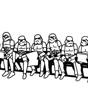 Plotter Svg Cricut Star Wars Stormtrooper Breakfast Template