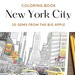 Coloring Book 20 New York Pics Adult Coloring Book - Etsy
