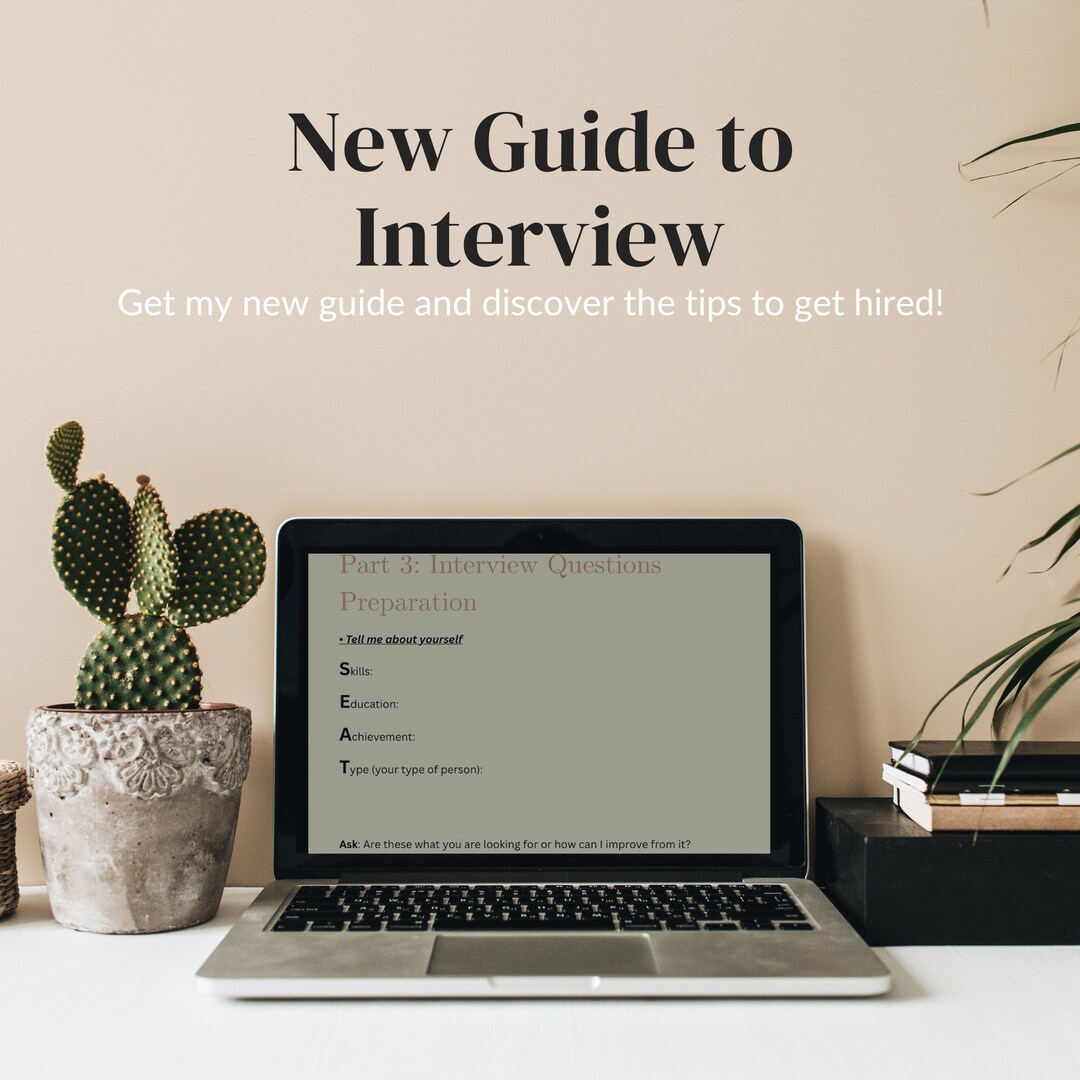 Interview Guide and Tips to Get the Job - Etsy