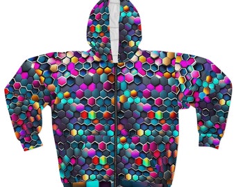 Sweat à capuche zippé Hex Armor