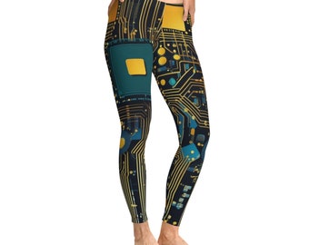 Leggings elasticizzati Circuits (AOP)