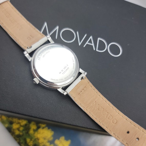 Unisex Movado 84 G2 1853 S Watch Diamond Bezel, M… - image 7