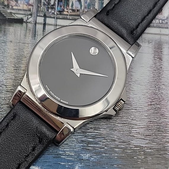 Ladies Movado Museum 32mm New Battery, Band and Crystal  display picture 3