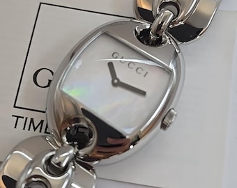 GUCCI Swiss Stainless Steel Women's Watch 2305L - Etsy