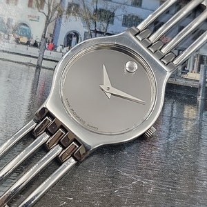 Authentic Ladies Movado Museum 84.A1.1821 24mm Fits 5.75  display picture 3