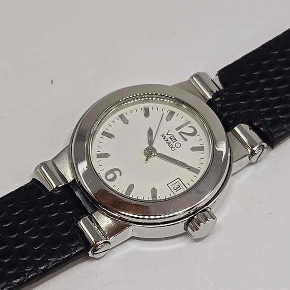 Ladies Movado Vizio 84.36.1831 New Battery & Leather Band  display picture 2