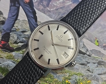 1963 Vintage Men's Omega Seamaster Automatic 34mm Date Indicator Classic & Chic