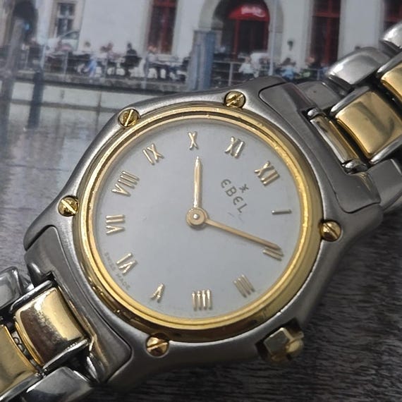 1998 Vintage Ebel Sport Wave Ladies Watch, 24mm