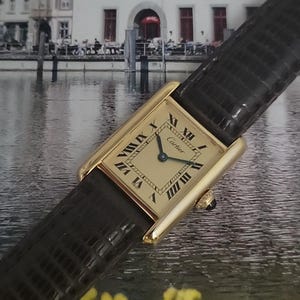 Cartier tank vermeil - Etsy 日本