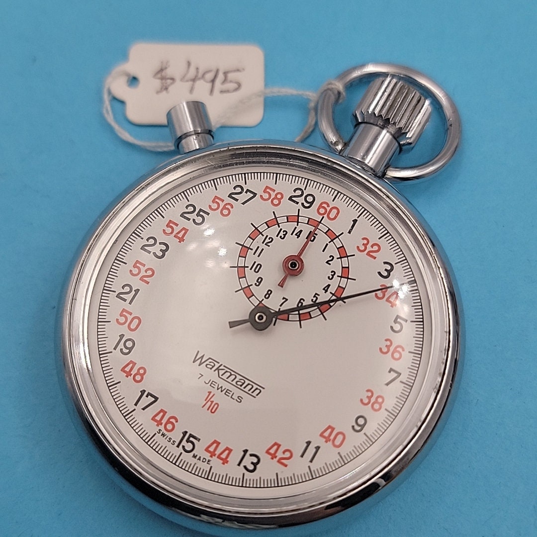 ヴィンテージ　ストップウォッチ　SWISS MADE Vintage Swiss Made NE Northeast Instrument Co. Mechanical 7 Jewel