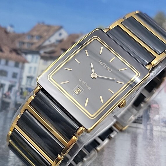 苫小牧バナナ】RADO DiaSTAR jubile 18Pダイヤ 自動巻き 腕時計 超硬